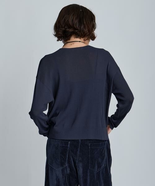 HOUSE OF LOTUS / ハウス オブ ロータス ニット・セーター | シアーニットプルオーバー | 詳細9