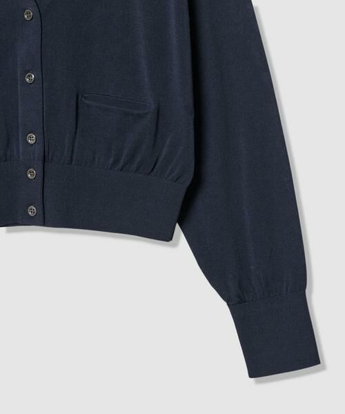 HOUSE OF LOTUS / ハウス オブ ロータス カーディガン・ボレロ | シアーニットVネックカーディガン | 詳細15