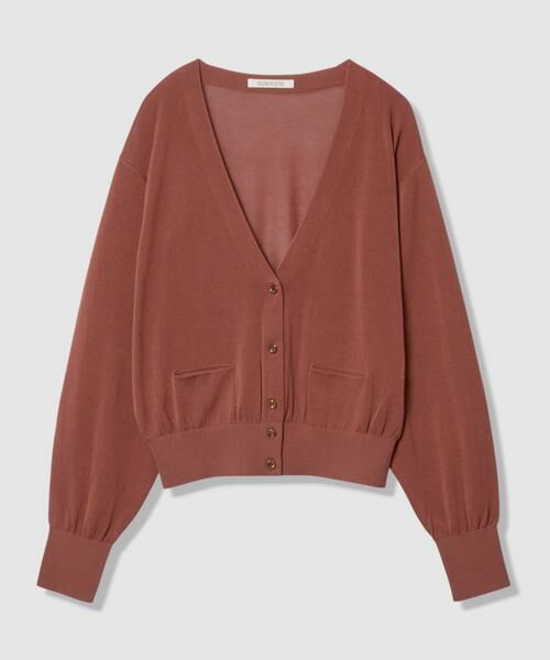 HOUSE OF LOTUS / ハウス オブ ロータス カーディガン・ボレロ | シアーニットVネックカーディガン | 詳細22