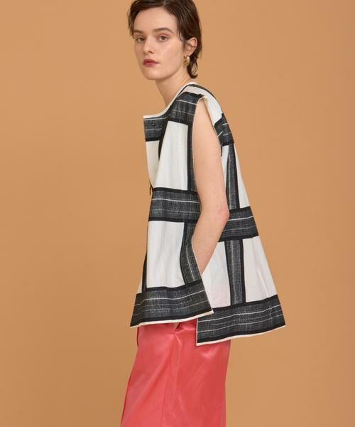 HOUSE OF LOTUS / ハウス オブ ロータス ベスト | ジオメトリックエンブロイダリージレ | 詳細10