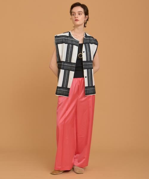 HOUSE OF LOTUS / ハウス オブ ロータス ベスト | ジオメトリックエンブロイダリージレ | 詳細12