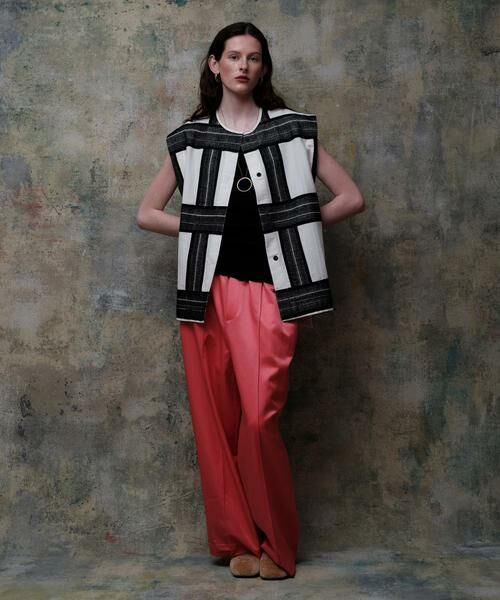 HOUSE OF LOTUS / ハウス オブ ロータス ベスト | ジオメトリックエンブロイダリージレ | 詳細14