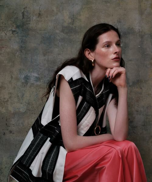 HOUSE OF LOTUS / ハウス オブ ロータス ベスト | ジオメトリックエンブロイダリージレ | 詳細15