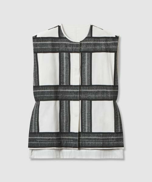 HOUSE OF LOTUS / ハウス オブ ロータス ベスト | ジオメトリックエンブロイダリージレ | 詳細16