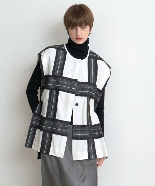 HOUSE OF LOTUS/ハウス オブ ロータス ジオメトリックエンブロイダリージレ ブラック 2 HOUSE OF LOTUS/ハウス オブ ロータス ジオメトリックエンブロイダリージレ ブラック 2