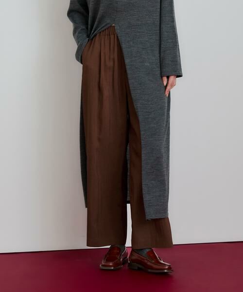 HOUSE OF LOTUS / ハウス オブ ロータス パンツ | ツイルタックワイドパンツ | 詳細12