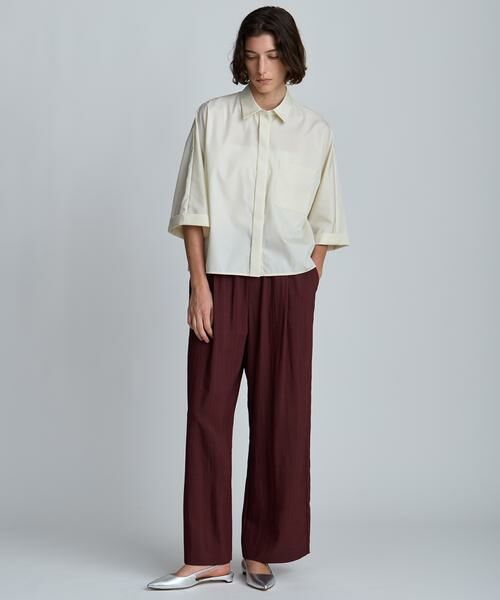 HOUSE OF LOTUS / ハウス オブ ロータス パンツ | ツイルタックワイドパンツ | 詳細8