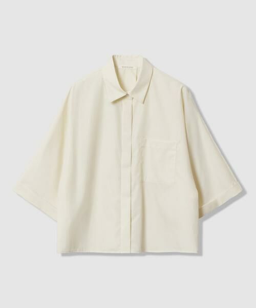 HOUSE OF LOTUS / ハウス オブ ロータス シャツ・ブラウス | コットンブロードショートシャツ | 詳細1