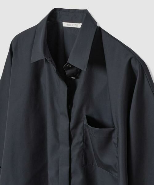 HOUSE OF LOTUS / ハウス オブ ロータス シャツ・ブラウス | コットンブロードショートシャツ | 詳細12