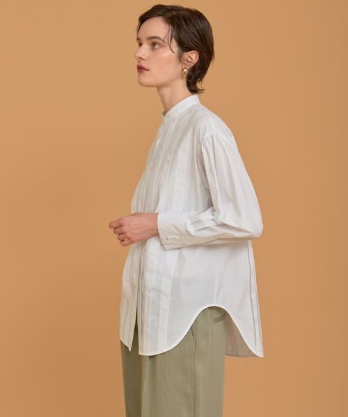 HOUSE OF LOTUS / ハウス オブ ロータス シャツ・ブラウス | コットンピンタックシャツ | 詳細1