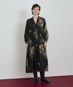 HOUSE OF LOTUS / ハウス オブ ロータス ワンピース | ハクプリントティアードワンピース