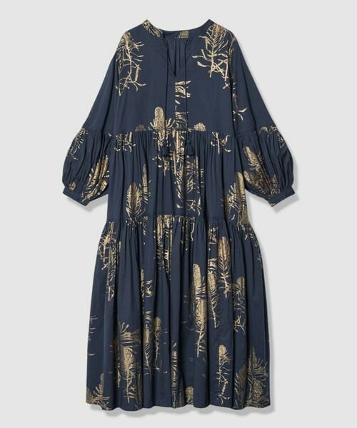 HOUSE OF LOTUS / ハウス オブ ロータス ワンピース | ハクプリントティアードワンピース | 詳細1