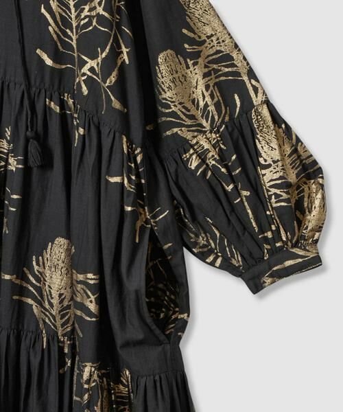 HOUSE OF LOTUS / ハウス オブ ロータス ワンピース | ハクプリントティアードワンピース | 詳細11