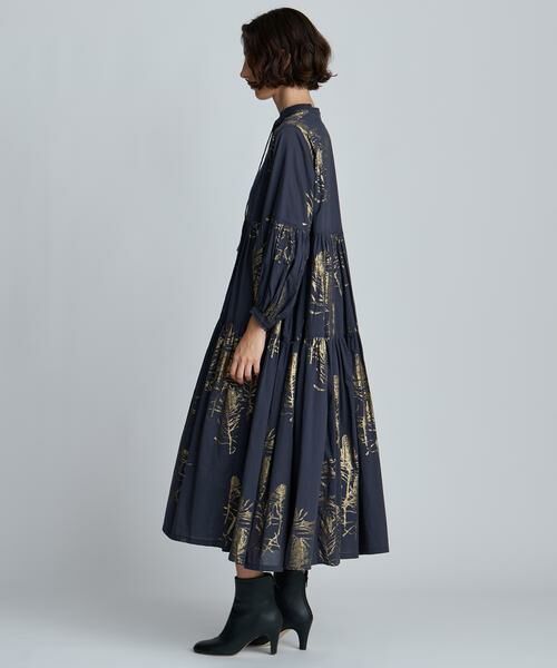 HOUSE OF LOTUS / ハウス オブ ロータス ワンピース | ハクプリントティアードワンピース | 詳細2