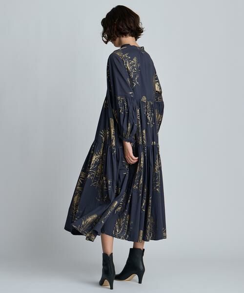 HOUSE OF LOTUS / ハウス オブ ロータス ワンピース | ハクプリントティアードワンピース | 詳細3