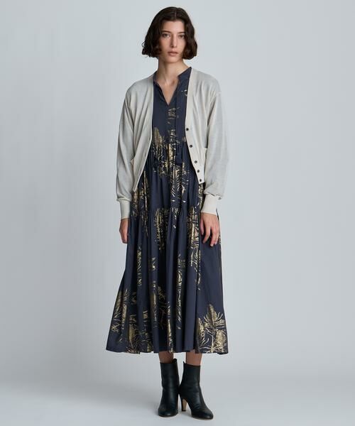 HOUSE OF LOTUS / ハウス オブ ロータス ワンピース | ハクプリントティアードワンピース | 詳細4