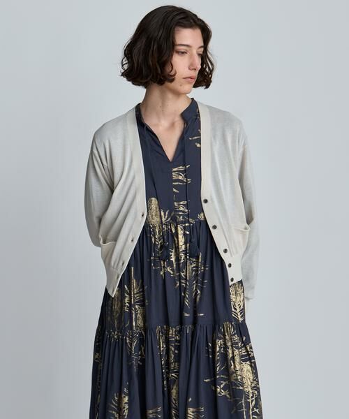 HOUSE OF LOTUS / ハウス オブ ロータス ワンピース | ハクプリントティアードワンピース | 詳細5