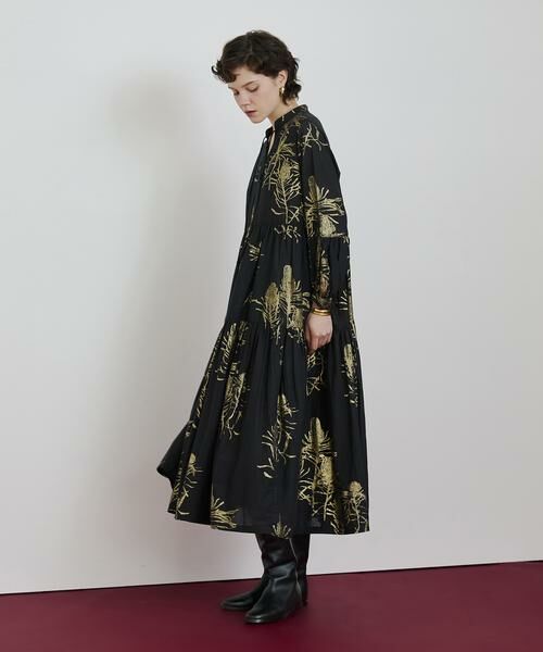 HOUSE OF LOTUS / ハウス オブ ロータス ワンピース | ハクプリントティアードワンピース | 詳細6