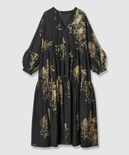 HOUSE OF LOTUS / ハウス オブ ロータス ワンピース | ハクプリントティアードワンピース | 詳細8