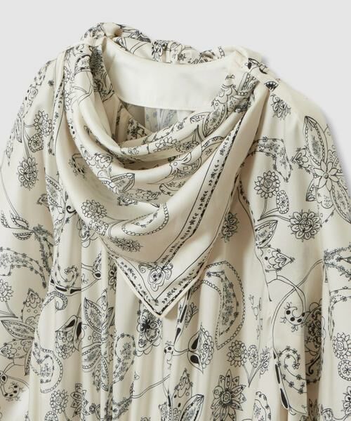 HOUSE OF LOTUS / ハウス オブ ロータス ワンピース | スカーフプリントワンピース | 詳細10