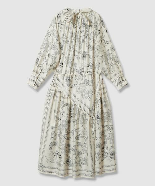 HOUSE OF LOTUS / ハウス オブ ロータス ワンピース | スカーフプリントワンピース | 詳細9