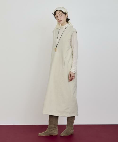 HOUSE OF LOTUS / ハウス オブ ロータス ワンピース | フェイクスエードフォルムワンピース | 詳細3