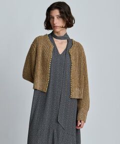 HOUSE OF LOTUS / ハウス オブ ロータス カーディガン・ボレロ | ハンドクロシェットボタンカーディガン