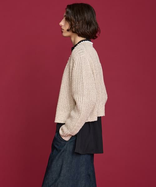 HOUSE OF LOTUS / ハウス オブ ロータス カーディガン・ボレロ | ハンドクロシェットボタンカーディガン | 詳細2