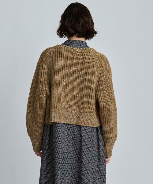 HOUSE OF LOTUS / ハウス オブ ロータス カーディガン・ボレロ | ハンドクロシェットボタンカーディガン | 詳細7