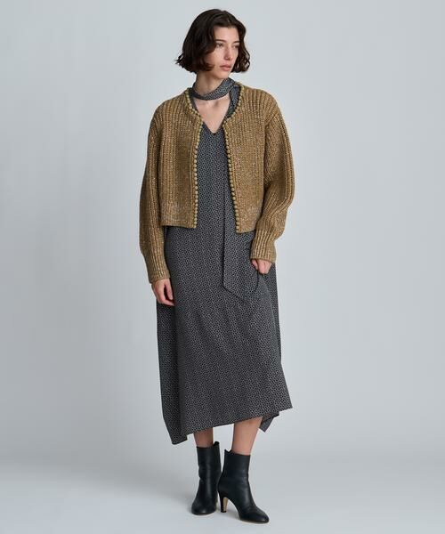 HOUSE OF LOTUS / ハウス オブ ロータス カーディガン・ボレロ | ハンドクロシェットボタンカーディガン | 詳細8
