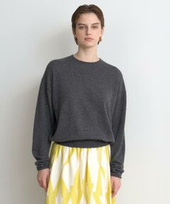 HOUSE OF LOTUS / ハウス オブ ロータス ニット・セーター | カシミヤシルクブレンドクルーネックプルオーバー