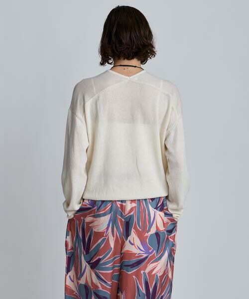 HOUSE OF LOTUS / ハウス オブ ロータス ニット・セーター | カシミヤシルクブレンドクルーネックプルオーバー | 詳細2