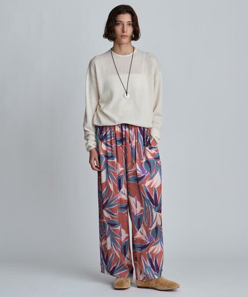 HOUSE OF LOTUS / ハウス オブ ロータス ニット・セーター | カシミヤシルクブレンドクルーネックプルオーバー | 詳細3