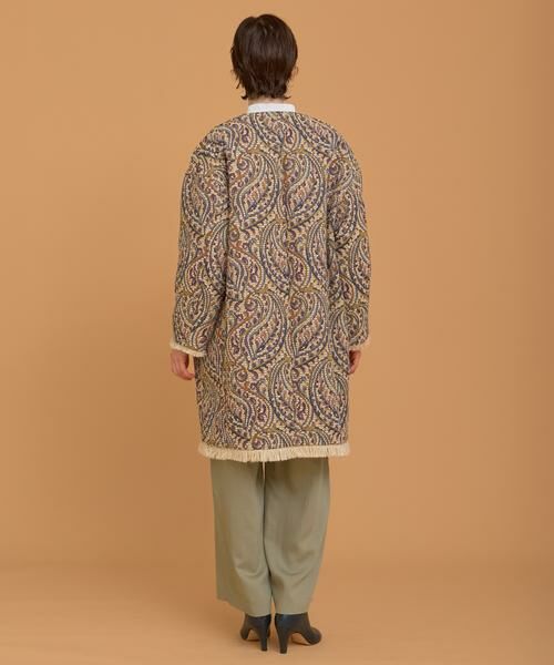 HOUSE OF LOTUS / ハウス オブ ロータス その他アウター | ペイズリージャカードコート | 詳細3