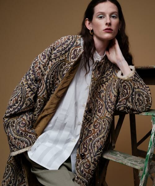 HOUSE OF LOTUS / ハウス オブ ロータス その他アウター | ペイズリージャカードコート | 詳細5