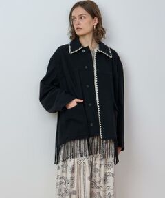 HOUSE OF LOTUS / ハウス オブ ロータス ブルゾン | ウールフリンジブルゾン