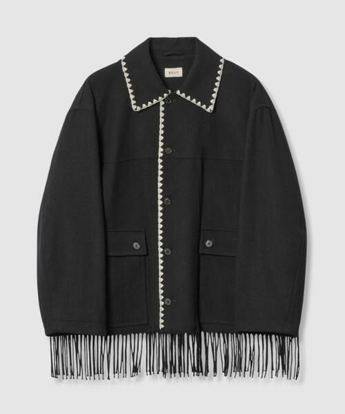 HOUSE OF LOTUS / ハウス オブ ロータス ブルゾン | ウールフリンジブルゾン | 詳細11