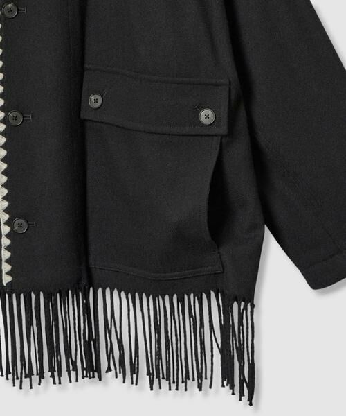 HOUSE OF LOTUS / ハウス オブ ロータス ブルゾン | ウールフリンジブルゾン | 詳細14