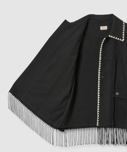 HOUSE OF LOTUS / ハウス オブ ロータス ブルゾン | ウールフリンジブルゾン | 詳細16