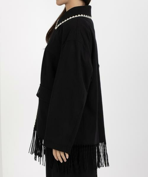 HOUSE OF LOTUS / ハウス オブ ロータス ブルゾン | ウールフリンジブルゾン | 詳細2