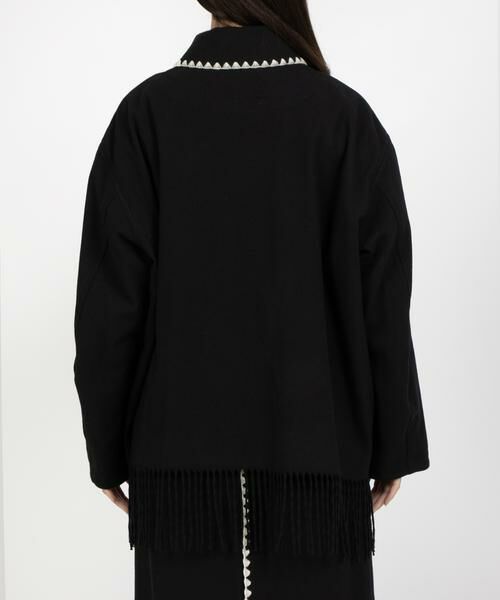 HOUSE OF LOTUS / ハウス オブ ロータス ブルゾン | ウールフリンジブルゾン | 詳細3