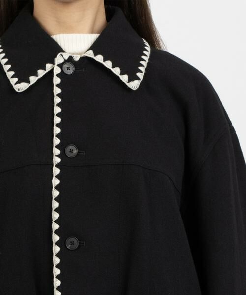 HOUSE OF LOTUS / ハウス オブ ロータス ブルゾン | ウールフリンジブルゾン | 詳細4