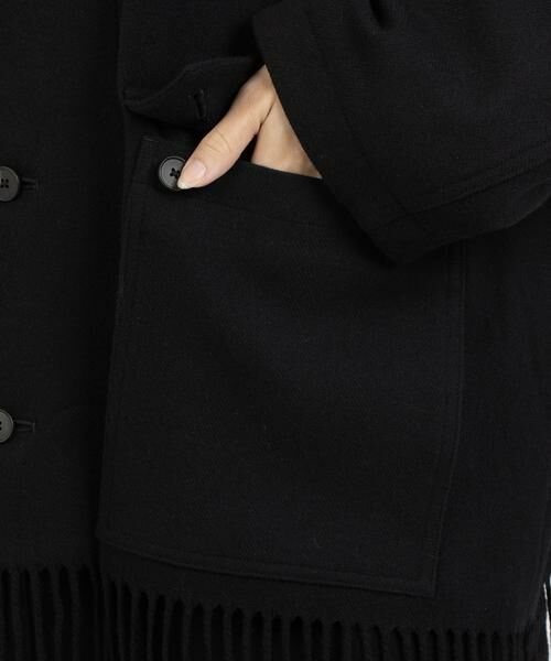 HOUSE OF LOTUS / ハウス オブ ロータス ブルゾン | ウールフリンジブルゾン | 詳細5