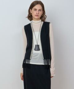 HOUSE OF LOTUS / ハウス オブ ロータス ベスト | ウールフリンジベスト