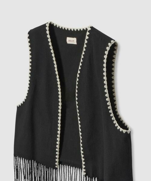 HOUSE OF LOTUS / ハウス オブ ロータス ベスト | ウールフリンジベスト | 詳細11