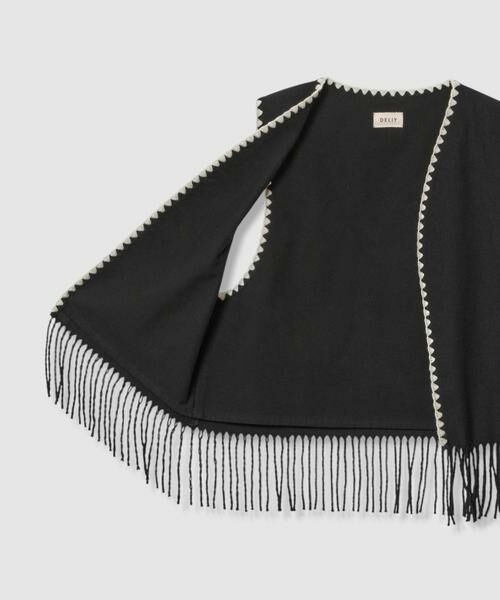 HOUSE OF LOTUS / ハウス オブ ロータス ベスト | ウールフリンジベスト | 詳細14