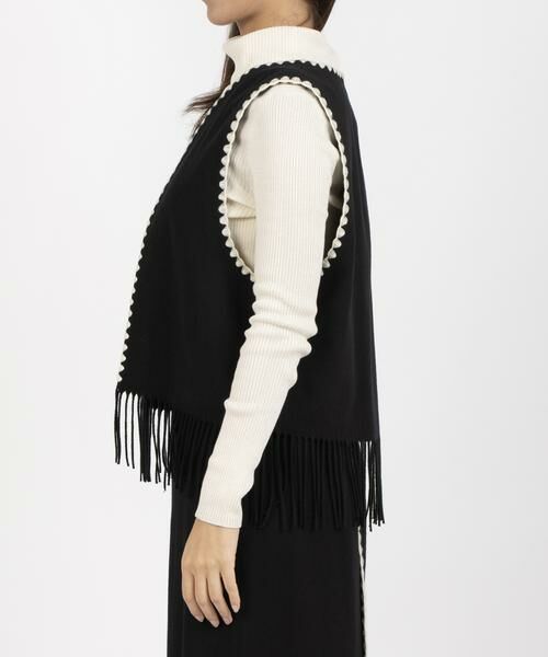 HOUSE OF LOTUS / ハウス オブ ロータス ベスト | ウールフリンジベスト | 詳細2
