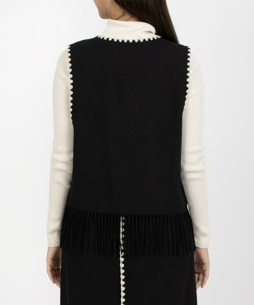 HOUSE OF LOTUS / ハウス オブ ロータス ベスト | ウールフリンジベスト | 詳細3