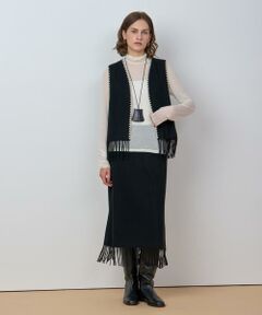 HOUSE OF LOTUS / ハウス オブ ロータス スカート | ウールフリンジスカート