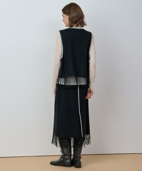 HOUSE OF LOTUS / ハウス オブ ロータス スカート | ウールフリンジスカート | 詳細2